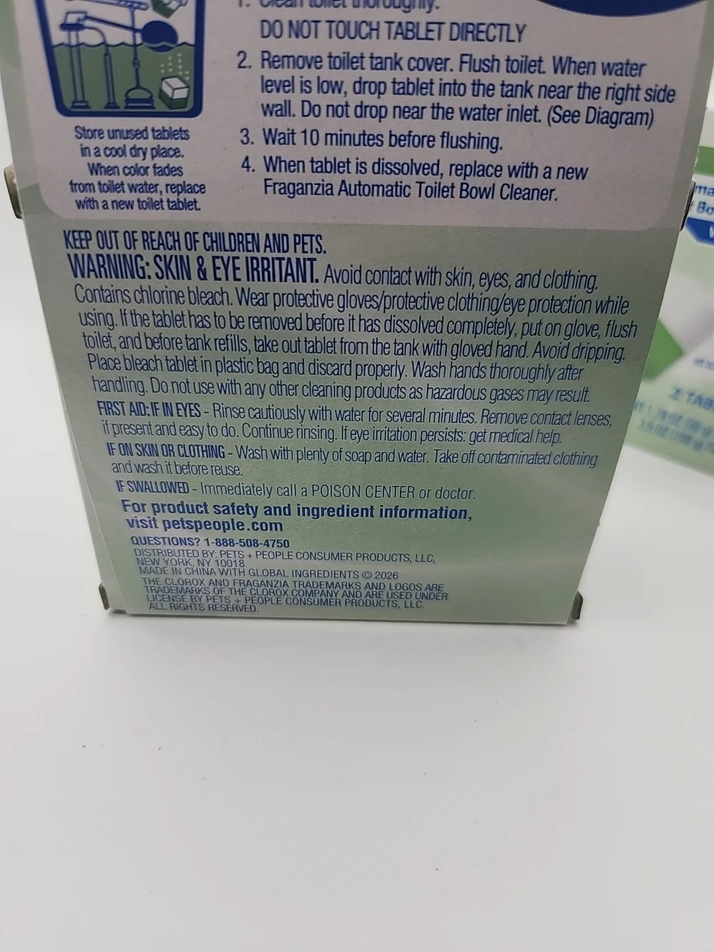 Clorox Pine Automatic Toilet Bowl Cleaner Tablets - lot of 3 pine scent